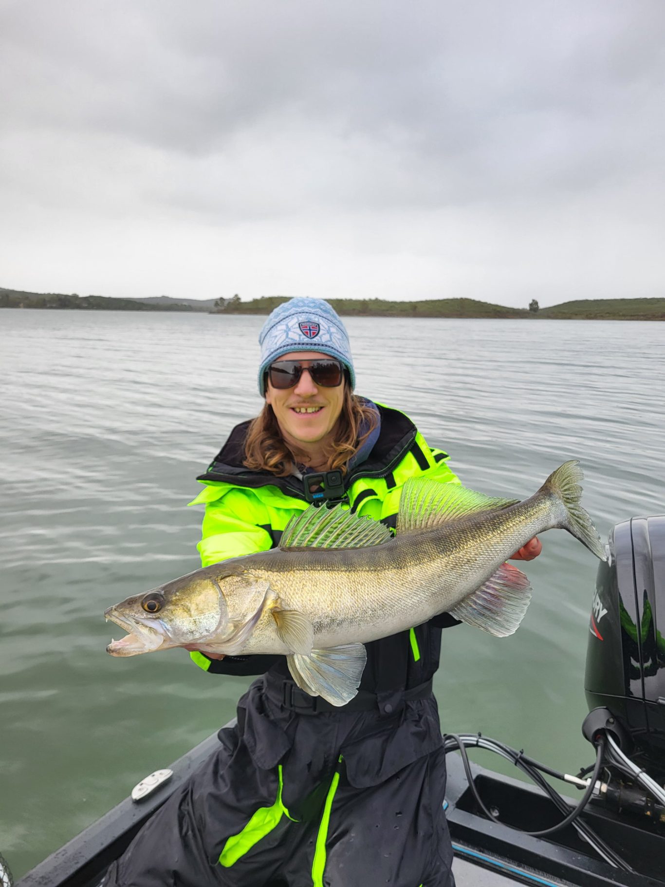 Zander angeln Orellana Stausee