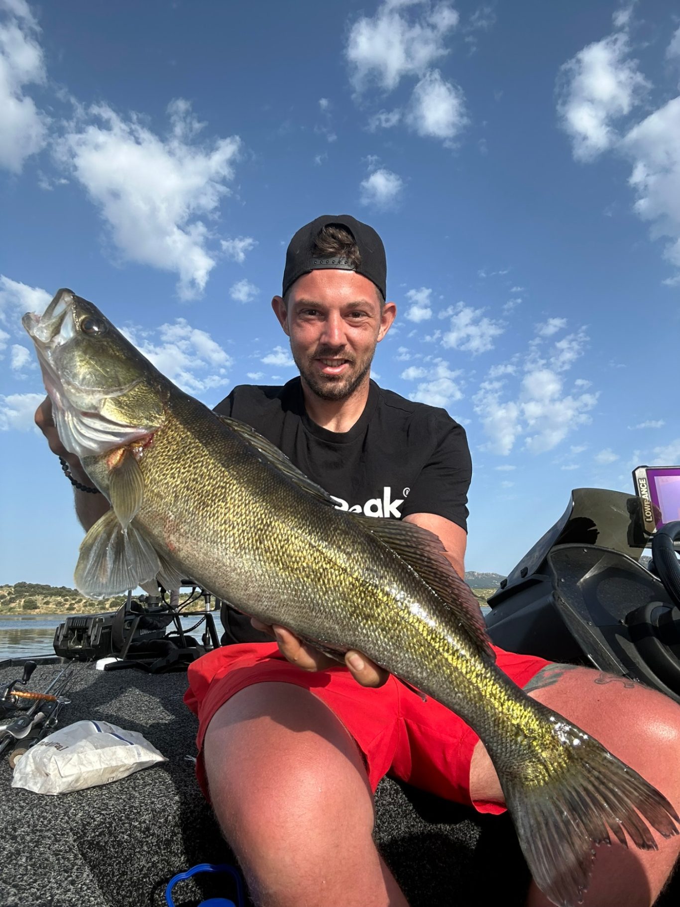 Zander angeln Orellana Stausee