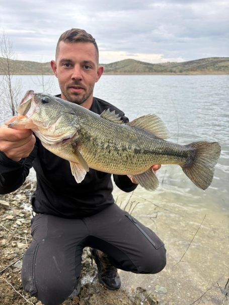 Schwarzbarsch angeln Spanien