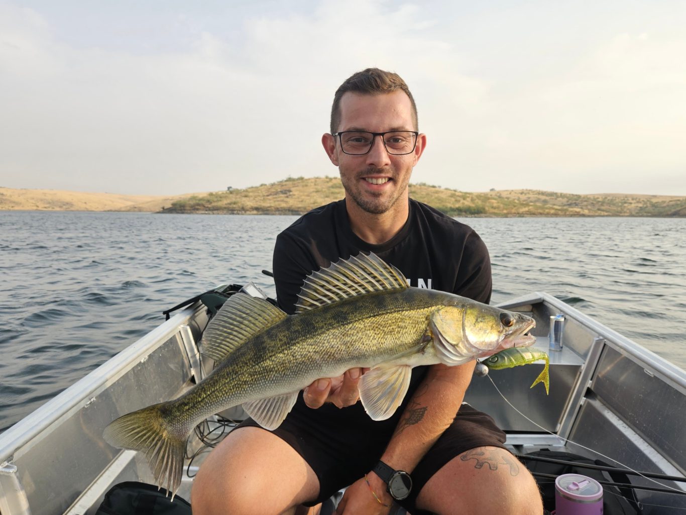 Zander angeln Orellana Stausee