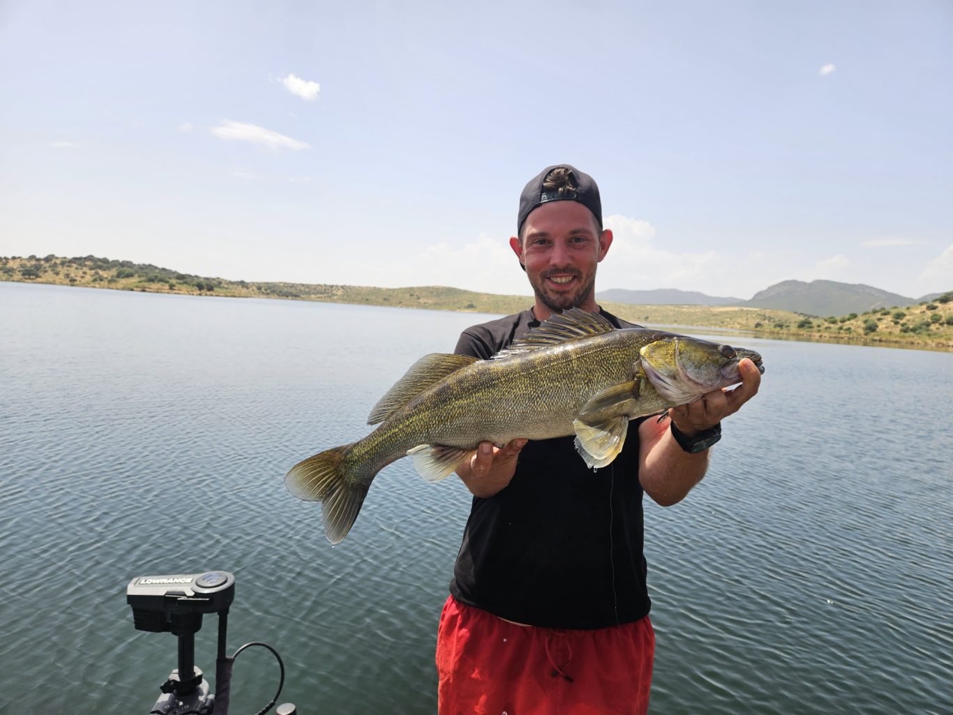 Zander angeln Orellana Stausee